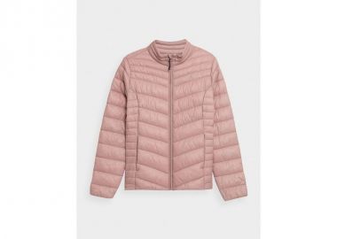 4F Κοντό Γυναικείο Puffer Μπουφάν Ροζ H4Z21-KUDP002-56S - 4f - 