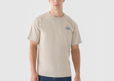 4F MEN'S OVERSIZE T-SHIRT WITH PRINT ΜΠΕΖ - 4F - 