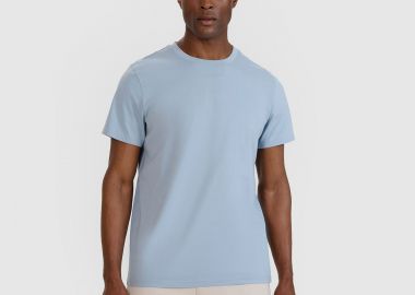 4F MEN'S REGULAR PLAIN T-SHIRT ΜΠΛΕ - 4F - 