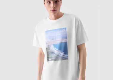 4F MEN'S REGULAR T-SHIRT WITH PRINT ΑΣΠΡΟ - 4F - 