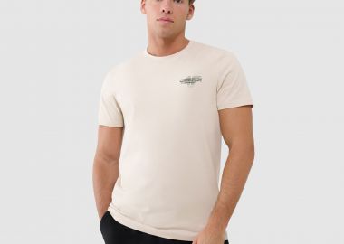 4F MEN'S REGULAR T-SHIRT WITH PRINT ΜΠΕΖ - 4F - 