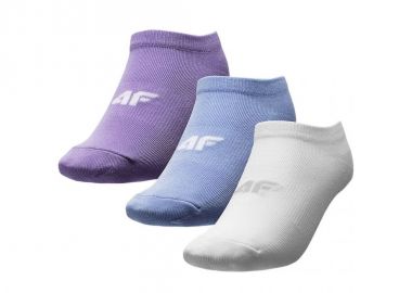 4F Παιδικά Σοσόνια Πολύχρωμα 3 Ζευγάρια HJL22-JSOD003-10M - 4f - 