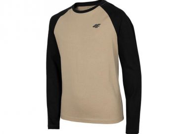 4F Παιδική Χειμερινή Μπλούζα Μακρυμάνικη Μπεζ HJZ22-JTSML001-82S - 4f - 