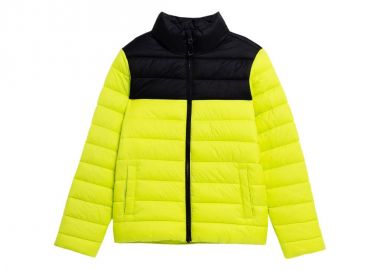 4F Παιδικό Καπιτονέ Μπουφάν Κοντό Κίτρινο 4FJSS23TDJAM077-45S - 4f - 