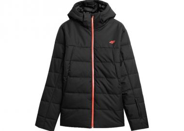 4F Παιδικό Καπιτονέ Μπουφάν Μαύρο 4FAW23TTJAM307-20S - 4f - 