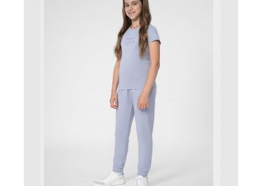 4F Παιδικό Παντελόνι Φόρμας Γαλάζιο 4FJSS23TTROF158-34S - 4f - 