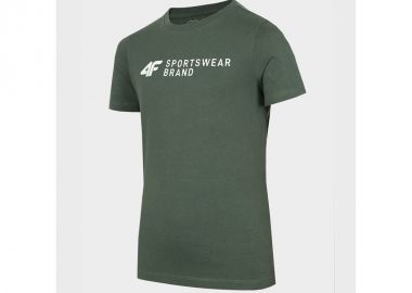 4F Παιδικό T-shirt Χακί HJZ22-JTSM003-46S - 4f - 