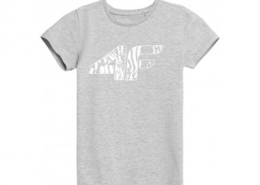 4F Παιδικό T-shirt Γκρι HJZ21-JTSD009-27M - 4f - 