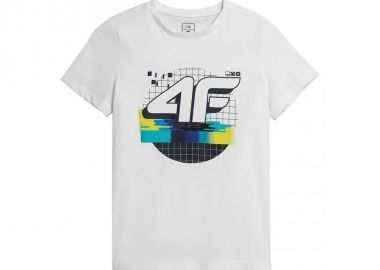 4F Παιδικό T-shirt Γκρι HJZ21-JTSM003A-10S - 4f - 