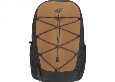 4F Σακίδιο Πλάτης Καφέ 4FAW23ABACM187-82S - 4f - 