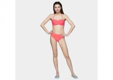 4F Strapless Bikini Top με Ενίσχυση Πορτοκαλί H4L21-KOS002G-63S - 4f - 