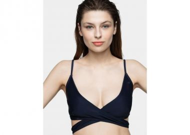 4F Women's Swimsuit Bikini Top H4L21KOS003G31S Navy Blue - 4f - 