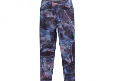 4F Yoga Γυναικείο Capri Κολάν Μωβ H4Z21-SPDF017-93A - 4f - 