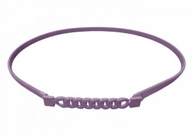 60s colorblock μεταλλική ελαστική ζώνη λιλά - PerfectDress.gr - 