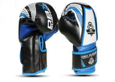 6oz Kids Boxing Gloves Junior Blue - DBX Bushido - 