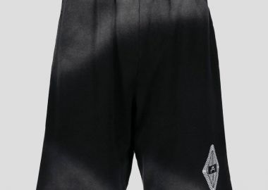 A-COLD-WALL* Ανδρικό Γκρι Elasticated-Waist Track Shorts - A-COLD-WALL* - 