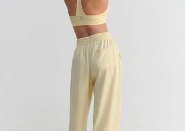 a-feel Παντελόνι φόρμας wide leg με ελαστική μέση - 5206179092005 -  - 