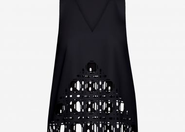 A-Line Tank Top in Black - Cutcuutur - 