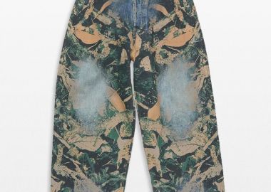 ACNE STUDIOS Ανδρικό Καφέ Super Baggy Fit Jeans - ACNE STUDIOS - 