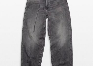 ACNE STUDIOS Ανδρικό Μαύρο Loose Fit Jeans - ACNE STUDIOS - 