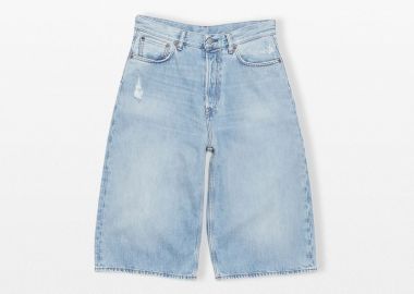 ACNE STUDIOS Ανδρικό Μπλε Denim Shorts - ACNE STUDIOS - 