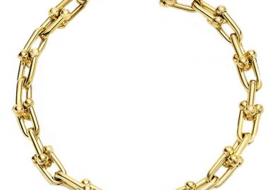 AD Ατσάλινο βραχιόλι ποδιού αλυσίδα χρυσή πέταλο - JT - 