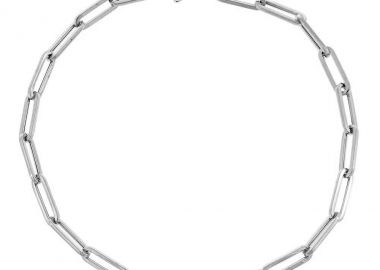 AD Ατσάλινο βραχιόλι ποδιού αλυσίδα συνδετήρας λεπτός - Alice's Dreams - 