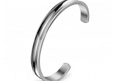 AD Γυναικείο βραχιόλι χειροπέδα ατσάλινο ανοιχτό - Alice's Dreams - 