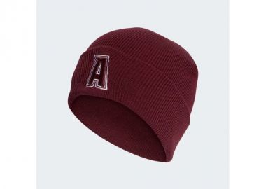 Adidas 2-Color Logo Beanie Σκούφος Πλεκτός σε Κόκκινο χρώμα IJ7299 - adidas performance - 