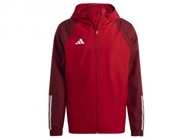 Adidas 23 Competition All Weather Ανδρικό Χειμωνιάτικο Μπουφάν Κόκκινο HE5653 - adidas performance - 