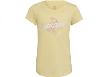 Adidas 3 Bar G Παιδικό T-shirt Κίτρινο HL1619 - adidas performance - 