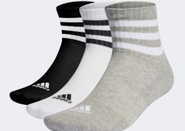 ADIDAS 3-STRIPES CUSHIONED SPORTSWEAR MID-CUT SOCKS ΠΟΛΥΧΡΩΜΟ - ADIDAS PERFORMANCE - 