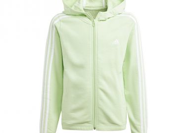 Adidas 3 Stripes FullZip Hoodie girls IS2632 - adidas performance - 