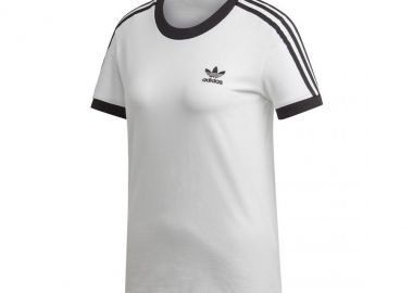 Adidas 3 Stripes Γυναικείο Αθλητικό T-shirt Λευκό ED7483 - adidas performance - 