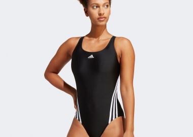 ADIDAS 3-STRIPES SWIMSUIT ΜΑΥΡΟ - ADIDAS PERFORMANCE - 
