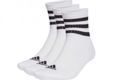 Adidas 3Stripes Cushioned Sportswear MidCut Socks 3P HT3456 - adidas performance - 