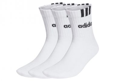 Adidas 3Stripes Linear HalfCrew Cushioned 3p socks HT3437 - adidas performance - 