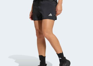 ADIDAS ADI365 RUNNING ESSENTIALS 2IN1 SHORTS ΜΑΥΡΟ - ADIDAS PERFORMANCE - 