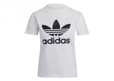 Adidas Adicolor Classics Trefoil Γυναικείο Αθλητικό T-shirt Λευκό GN2899 - adidas Originals - 
