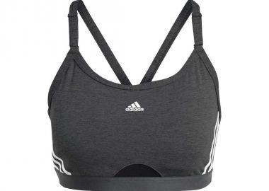 adidas Aeroreact Training LightSupport 3Stripes Bra W HC7870 sports bra - adidas performance - 