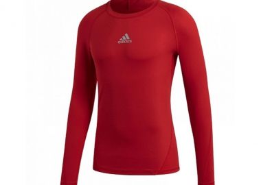 Adidas Alphaskin Παιδική Ισοθερμική Μπλούζα Κόκκινη CW7321 - adidas performance - 
