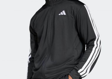 Adidas ανδρική αθλητική ζακέτα με λογότυπο Regular Fit 