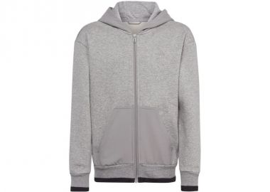 Adidas Ανδρική Φούτερ Ζακέτα με Κουκούλα Γκρι IC5008 - adidas performance - 