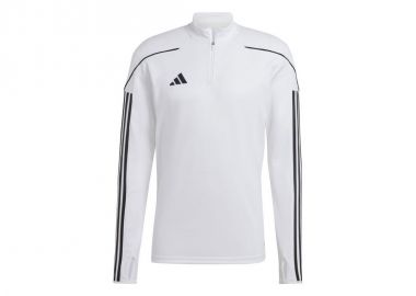 Adidas Ανδρική Μπλούζα με Φερμουάρ Μακρυμάνικη Λευκή IC7878 - adidas performance - 