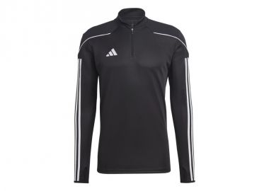 Adidas Ανδρική Μπλούζα με Φερμουάρ Μακρυμάνικη Μαύρη HS0326 - adidas performance - 