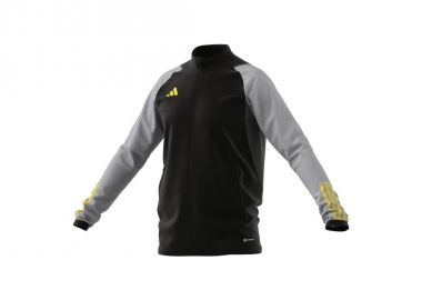 Adidas Ανδρική Ζακέτα με Φερμουάρ Μαύρη HU1306 - adidas performance - 