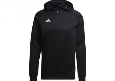 Adidas Ανδρικό Φούτερ με Κουκούλα και Τσέπες Μαύρο HE5648 - adidas performance - 