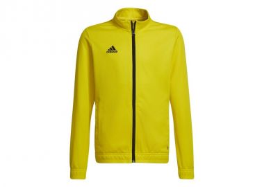 Adidas Αθλητική Παιδική Ζακέτα Φούτερ με Κουκούλα Κίτρινη Entrada 22 HI2139 - adidas performance - 