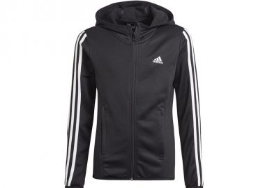 Adidas Αθλητική Παιδική Ζακέτα Φούτερ με Κουκούλα Μαύρη Designed To Move GN1462 - adidas performance - 