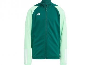 Adidas Αθλητική Παιδική Ζακέτα Φούτερ Πράσινη HU1314 - adidas performance - 